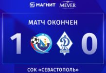 «Динамо-2» на выезде уступило «Севастополю»